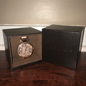 Rose gold Michael Kors watch